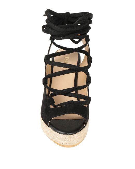 Twinset Black Espadrilles