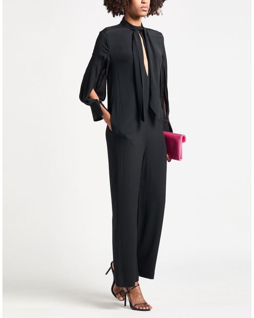 Semicouture Black Jumpsuits