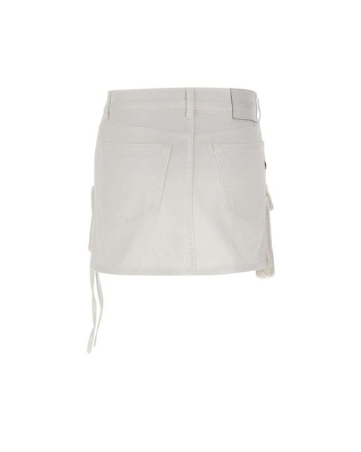 Mini-jupe Dondup en coloris White