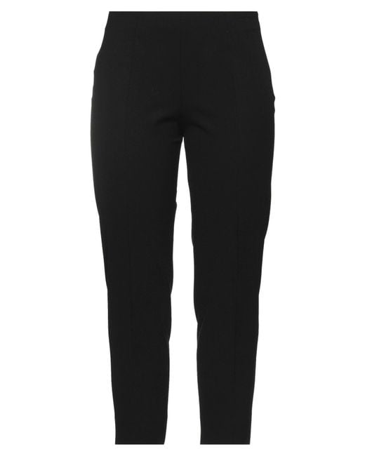Piazza Sempione Black Cropped Trousers