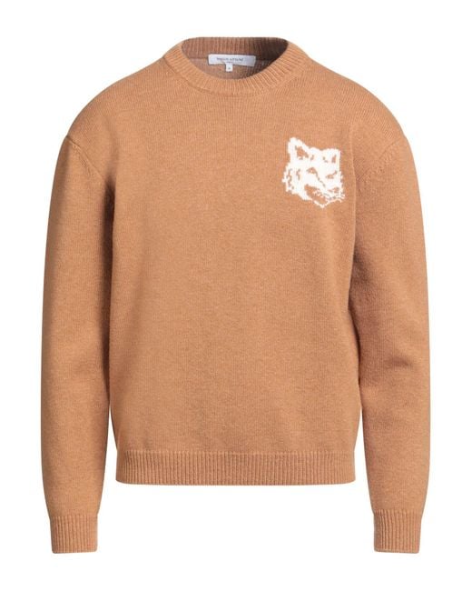Maison Kitsuné Brown Jumper for men