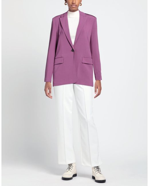 REMAIN Birger Christensen Purple Blazer