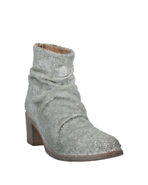 Strategia Gray Ankle Boots