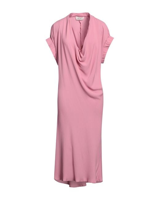 MEIMEIJ Pink Midi Dress