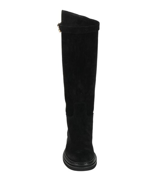 Dolce & Gabbana Black Boot Leather