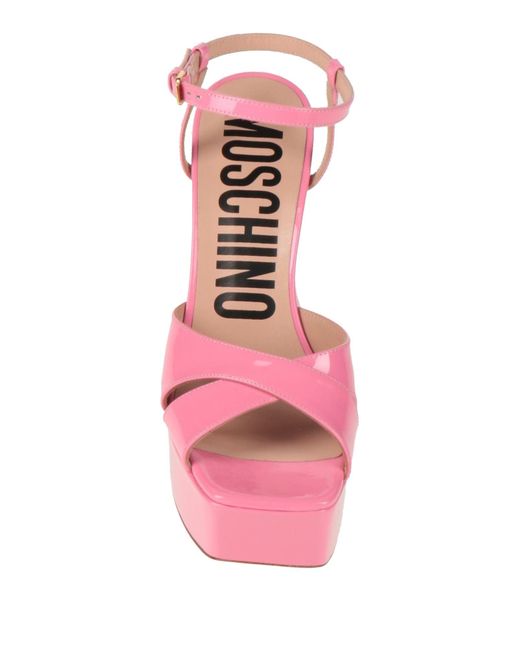 Moschino Pink Sandale