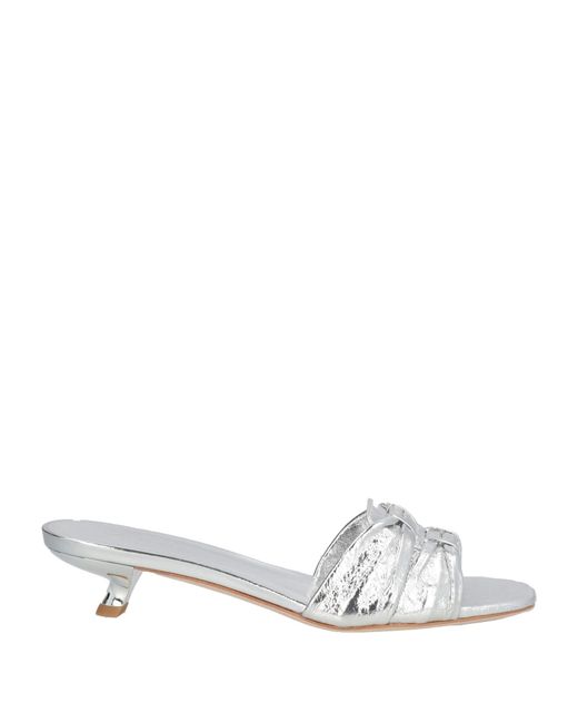 Tory Burch White Sandals