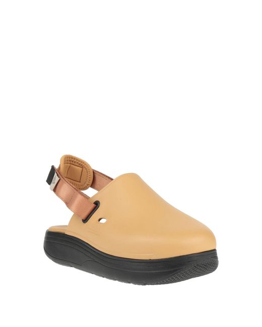 Suicoke Natural Mules & Clogs Rubber