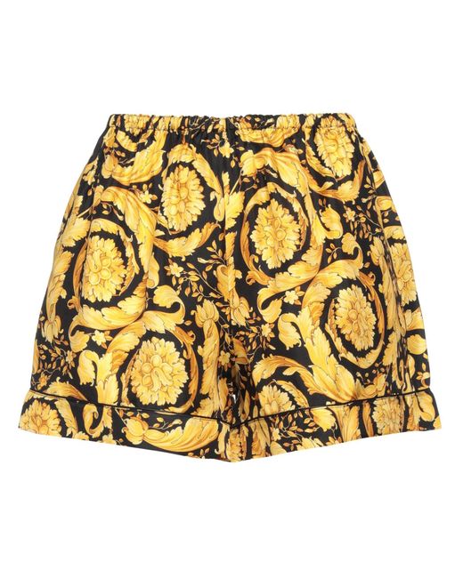 Versace Metallic Shorts & Bermuda Shorts