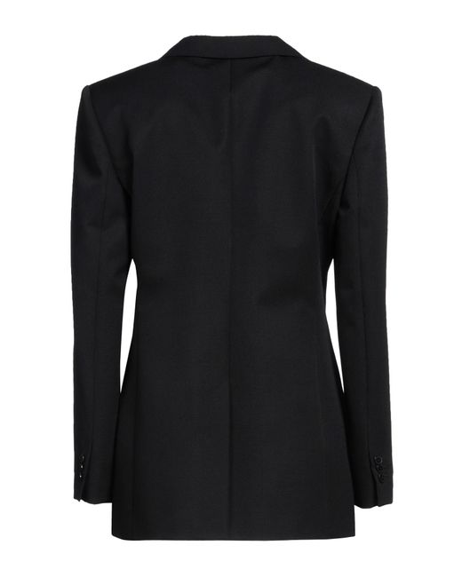 Givenchy Black Blazer Wool, Mohair Wool
