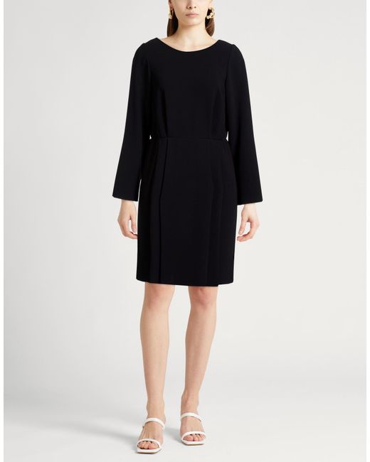 Aspesi Black Mini Dress Triacetate, Polyester
