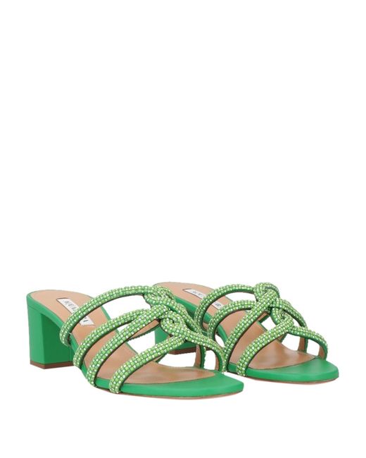 Aquazzura Green Sandale