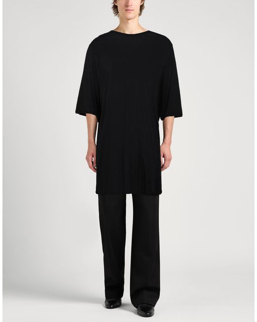 Rick Owens Black T-Shirt for men