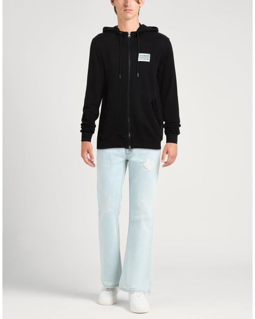 Bikkembergs Black Sweatshirt Cotton for men