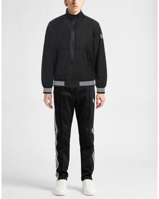 EA7 Black Jacket for men