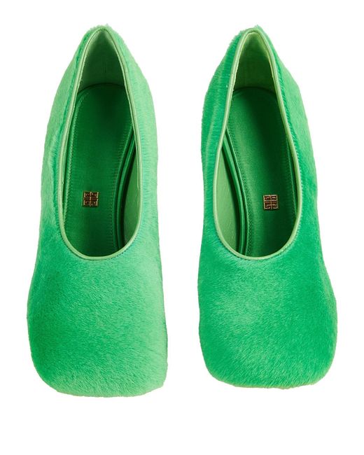 Givenchy Green Pumps Leather