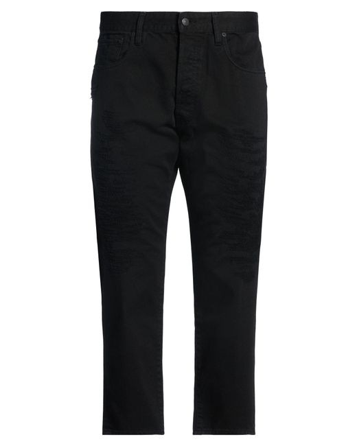 People Black Pants Cotton for men