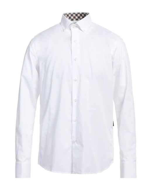Camicia di Aquascutum in White da Uomo
