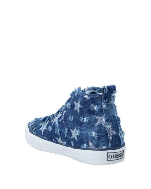 guess denim sneakers