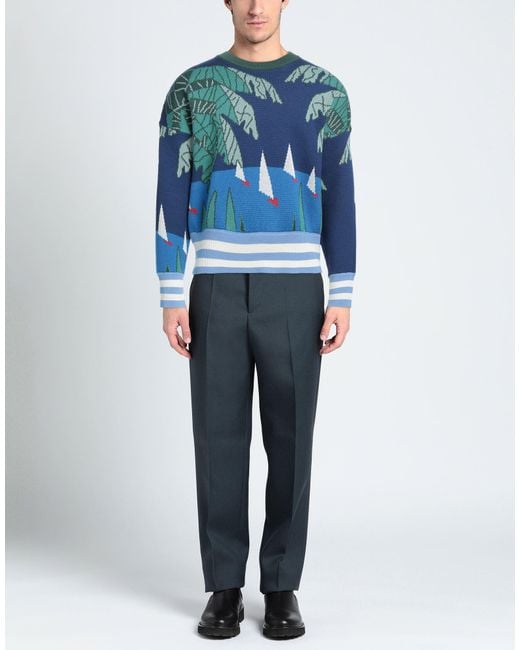 Pullover Palm Angels de hombre de color Blue