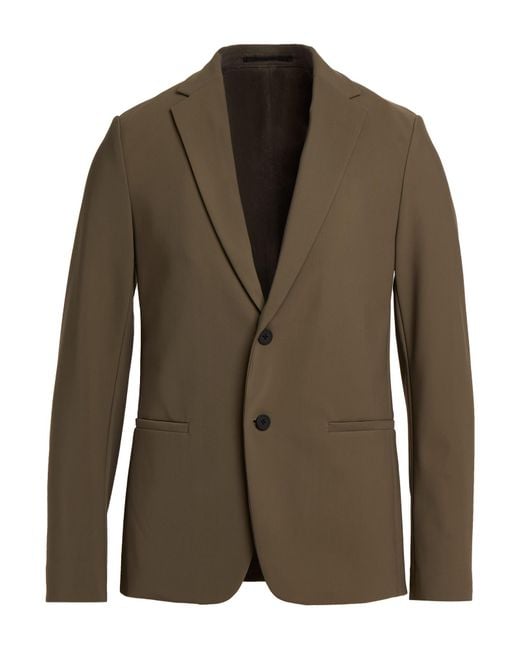 Theory Green Blazer for men