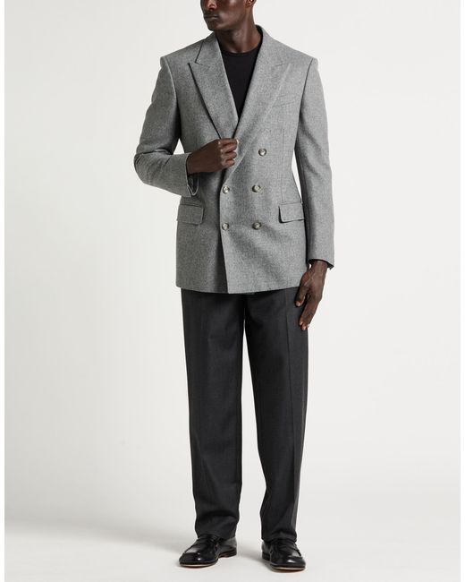 Tom Ford Gray Blazer Wool for men