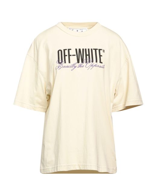 Off-White c/o Virgil Abloh Natural T-shirt