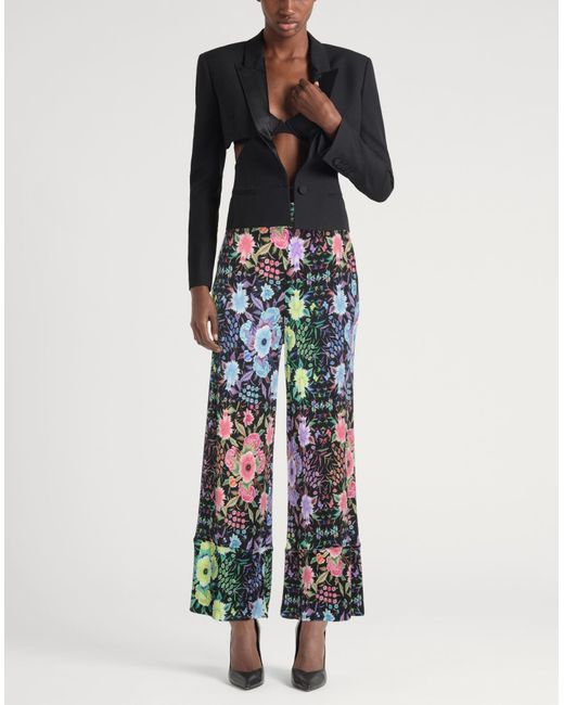 Pierre Louis Mascia Blue Pants Silk