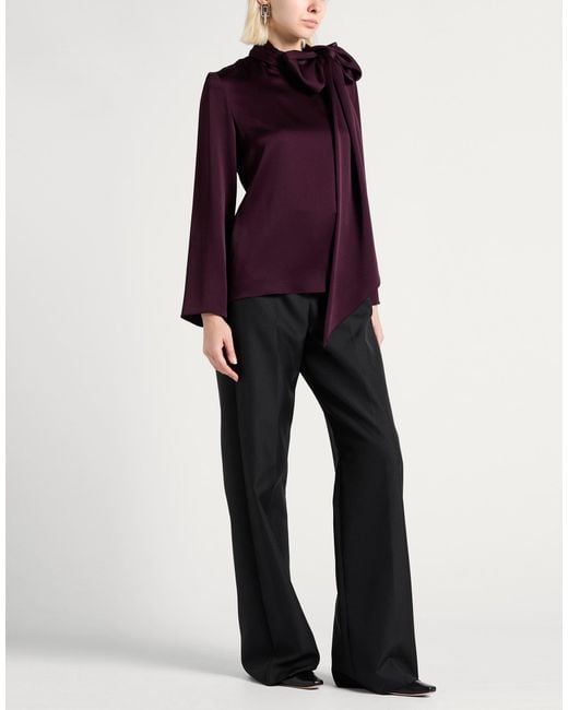 Gianluca Capannolo Purple Top Triacetate, Polyester