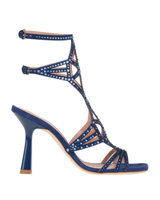 Alberta Ferretti Blue Sandals