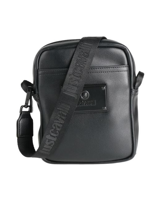 Borse A Tracolla di Just Cavalli in Black da Uomo