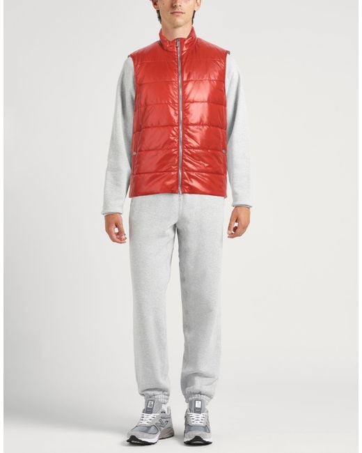 Chompa sin mangas Eleventy de hombre de color Red