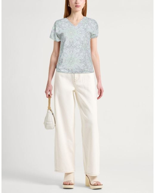 Top Rrd en coloris Blue