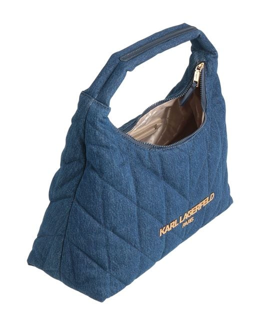 Karl Lagerfeld Blue Handbag