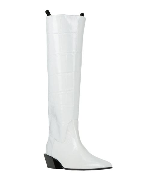 Botte Ras en coloris White
