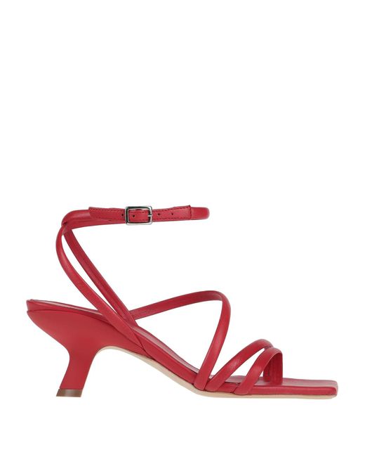 Vic Matié Red Thong Sandal