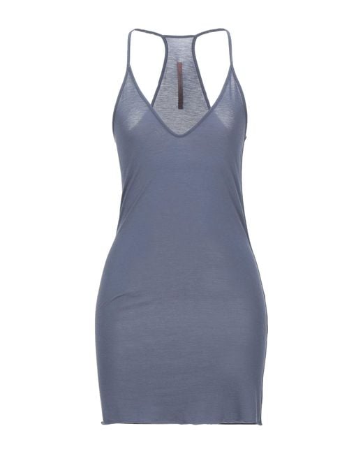 Rick Owens Blue Tank Top