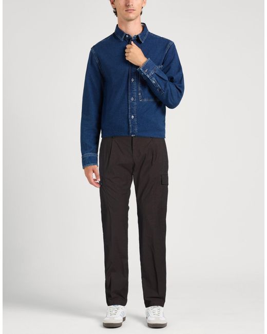 Paoloni Gray Pants for men