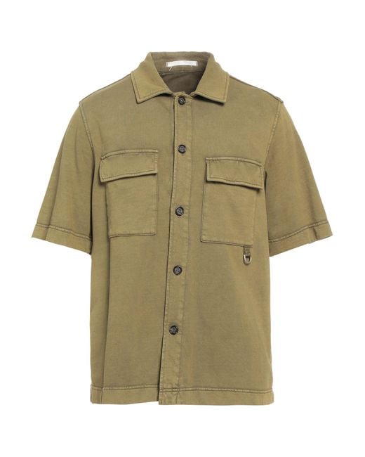 Paolo Pecora Green Shirt for men