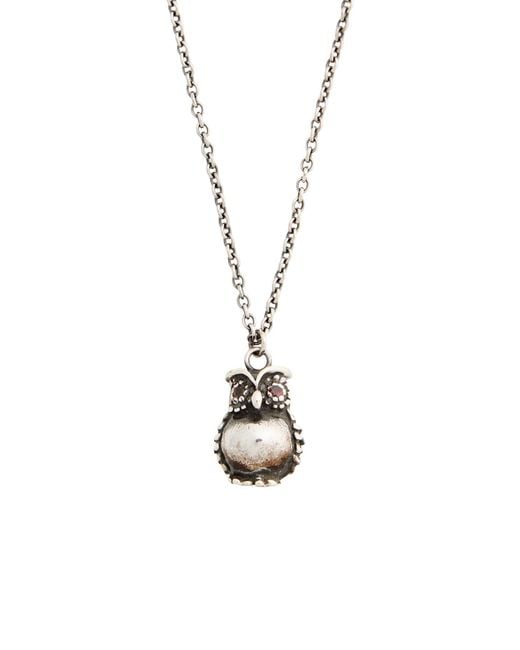 Ugo Cacciatori Necklace in White for Men | Lyst UK