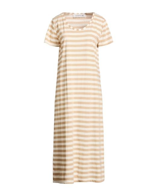 Shirtaporter Natural Midi Dresses