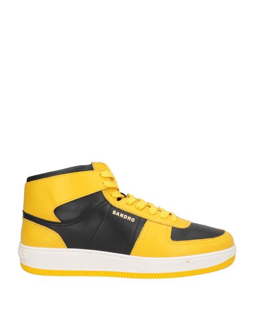 Sandro Yellow Trainers for men