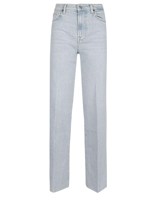 7 For All Mankind Gray Jeanshose