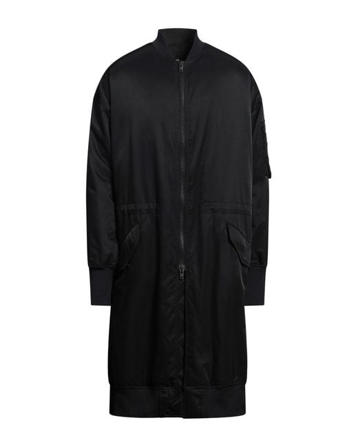 Y-3 Black Coat for men