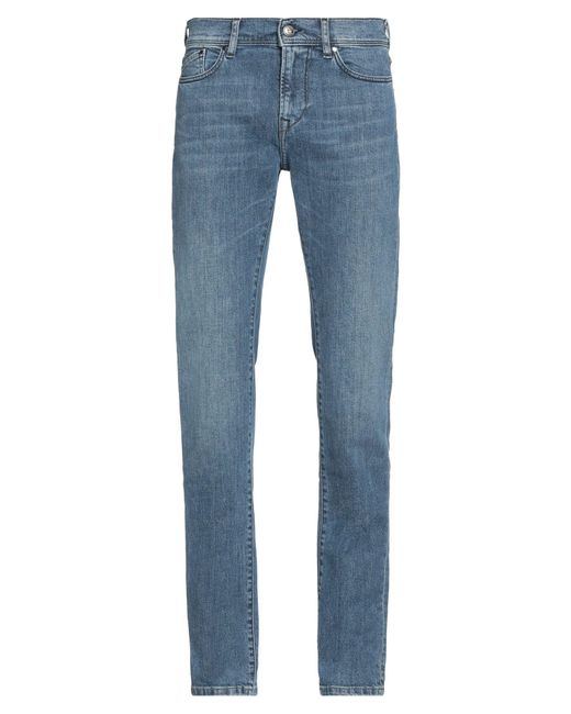 0/zero Construction Blue Jeans Cotton, Elastane for men
