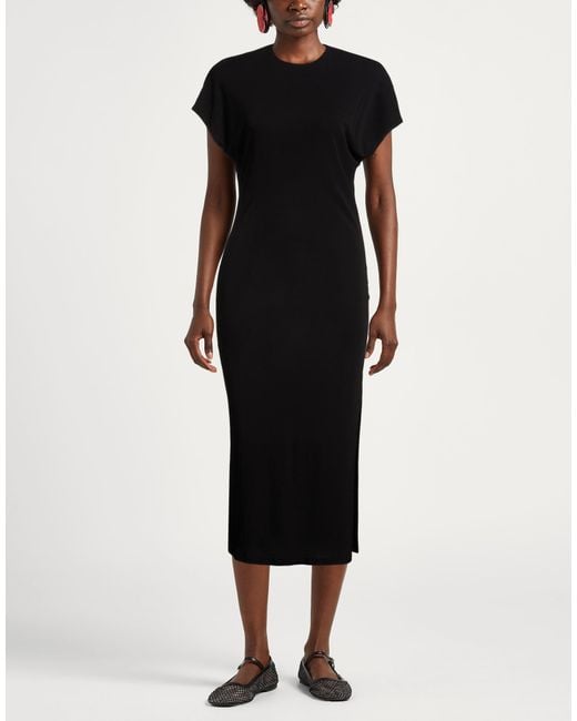 Robe Midi Alpha Studio en coloris Black