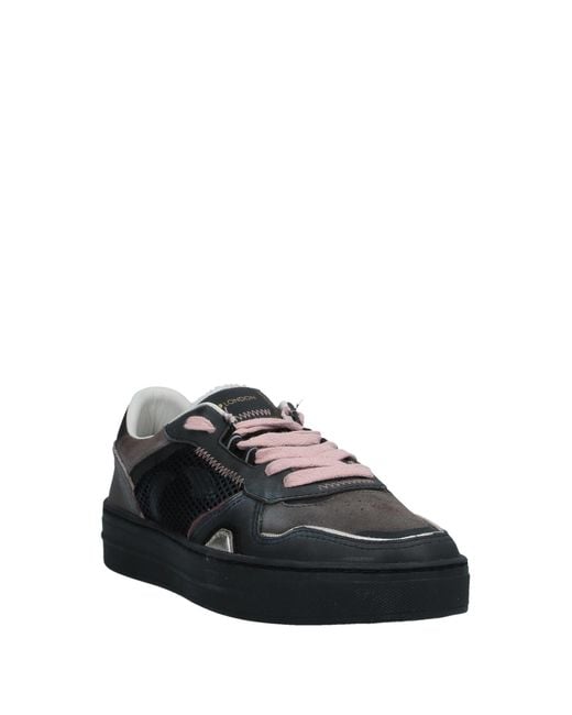 Crime London Black Sneakers