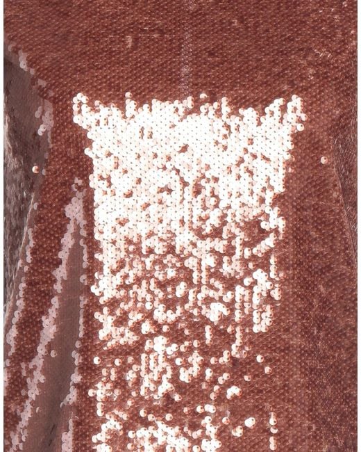 Alysi Red Rust Top Polyester
