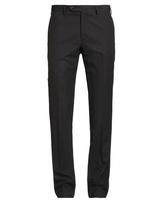 PT Torino Black Dark Pants Cotton for men