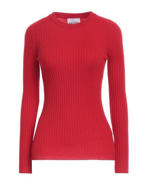 Kujten Red Pullover